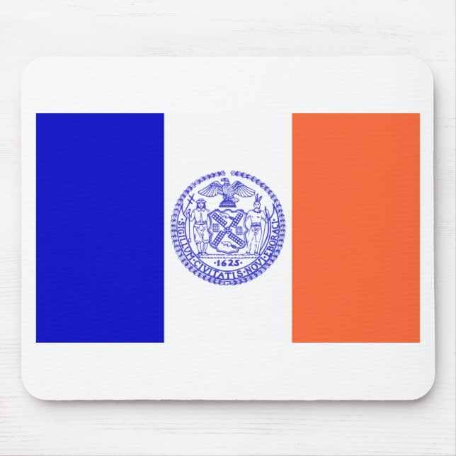 Flagge von New York City Mousepad (Vorne)