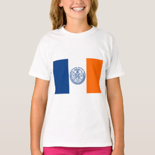 Flagge von New York City T-Shirt