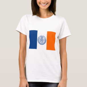 Flagge von New York City T-Shirt