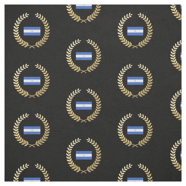Flagge von Nicaragua Stoff (Muster)