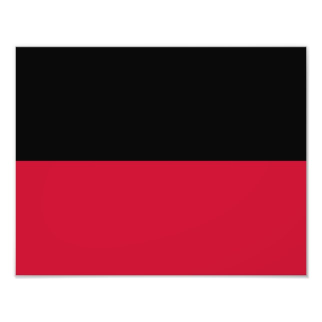 Flagge von Nijmegen Fotodruck (Vorne)