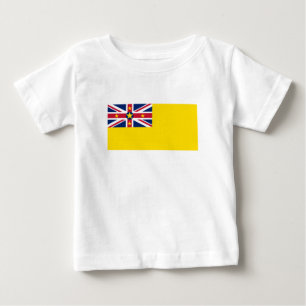 Flagge von Niue Baby T-shirt