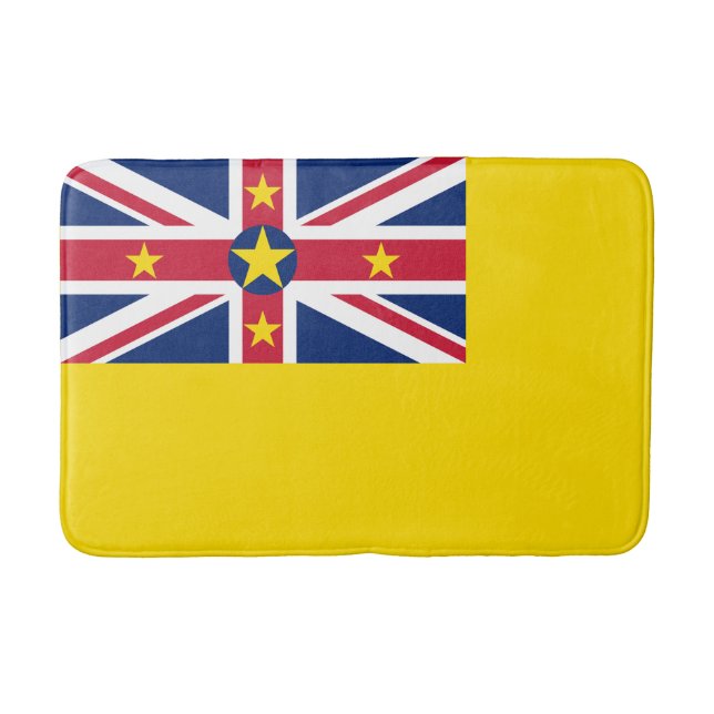 Flagge von Niue Badematte (Vorderseite)