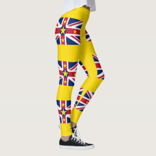 Flagge von Niue Leggings