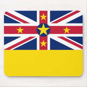 Flagge von Niue Mousepad