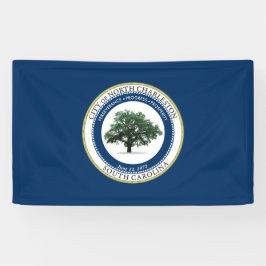 Flagge von Nord-Charleston (South Carolina) Banner
