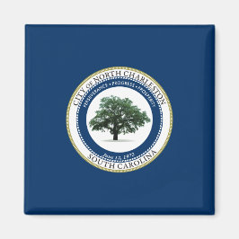Flagge von Nord-Charleston (South Carolina) Magnet