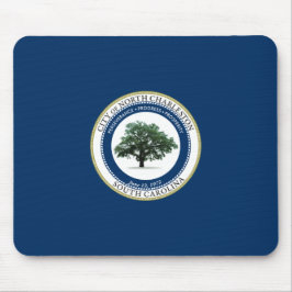 Flagge von Nord-Charleston (South Carolina) Mousepad