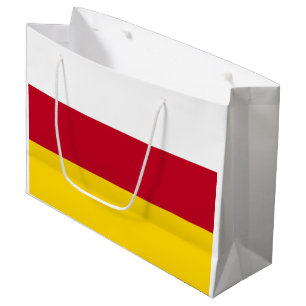 Flagge von Nordossetien Große Geschenktüte