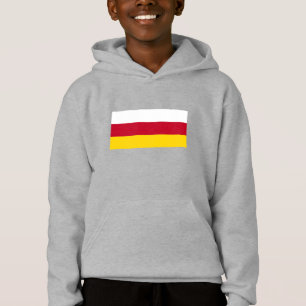 Flagge von Nordossetien Hoodie