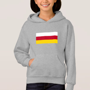 Flagge von Nordossetien Hoodie