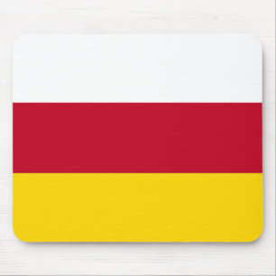 Flagge von Nordossetien Mousepad