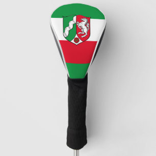 Flagge von Nordrhein-Westfalen Golf Head Cover Headcover