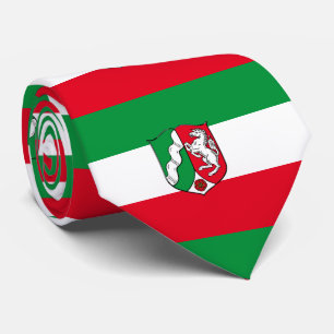 Flagge von Nordrhein-Westfalen Neck Tie Krawatte