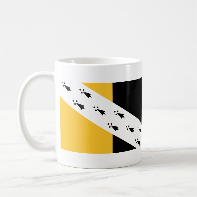 Flagge von Norfolk Tasse (Links)