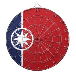 Flagge von Norman (Oklahoma) Dartscheibe