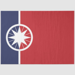 Flagge von Norman (Oklahoma) Seidenpapier