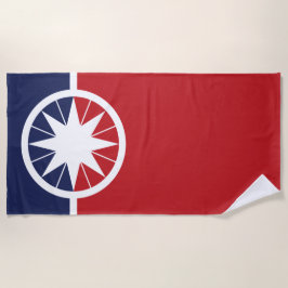 Flagge von Norman (Oklahoma) Strandtuch