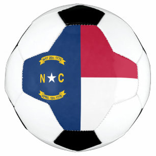 Flagge von North Carolina Fußball