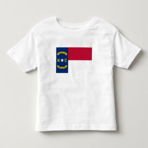 Flagge von North Carolina Kleinkind T-shirt