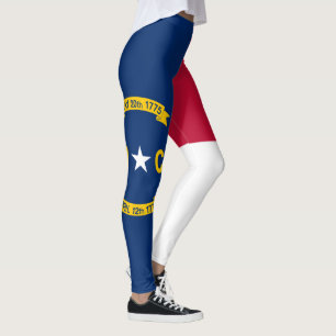 Flagge von North Carolina Leggings