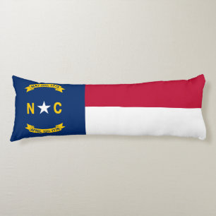 Flagge von North Carolina Seitenschläferkissen