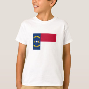 Flagge von North Carolina T-Shirt