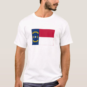 Flagge von North Carolina T-Shirt