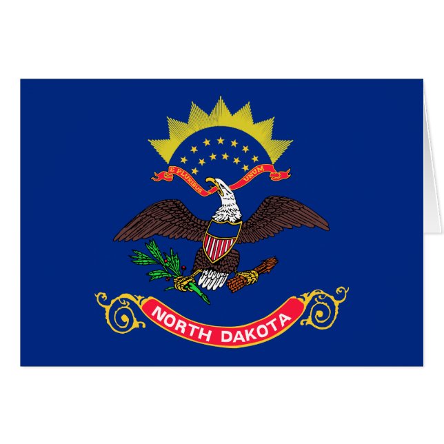 Flagge von North Dakota (Vorderseite (Horizontal))