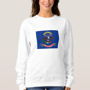 Flagge von North Dakota Sweatshirt