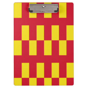 Flagge von Northumberland Klemmbrett