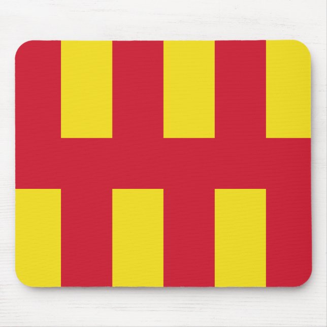 Flagge von Northumberland-Mausepad Mousepad (Vorne)