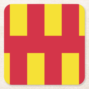 Flagge von Northumberland Rechteckiger Pappuntersetzer