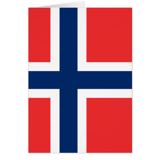 Flagge von Norwegen (Vorne)