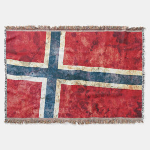 Flagge von Norwegen Decke