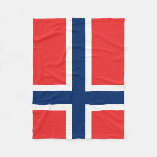 Flagge von Norwegen-Decke Fleecedecke