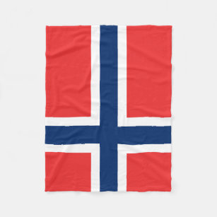 Flagge von Norwegen-Decke Fleecedecke