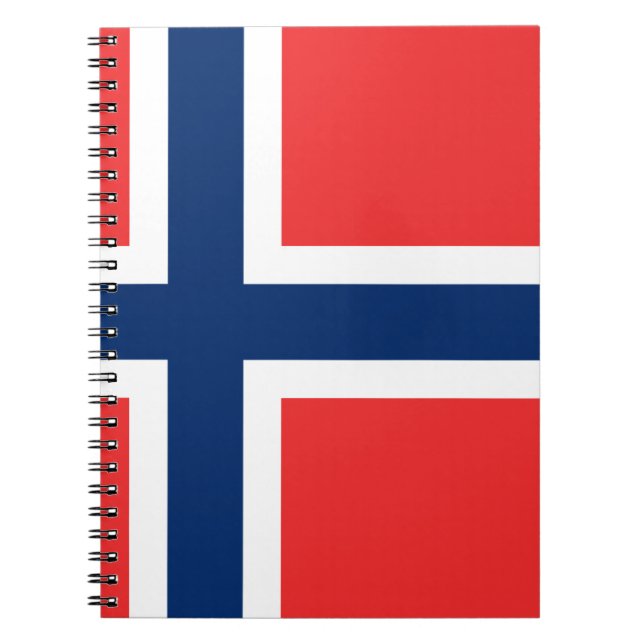 Flagge von Norwegen - Norges flagg - Det norske Notizblock (Vorderseite)