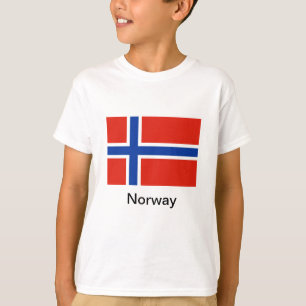 Flagge von Norwegen T-Shirt