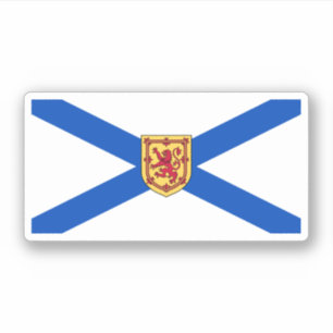 Flagge von Nova Scotia, Kanada Aufkleber