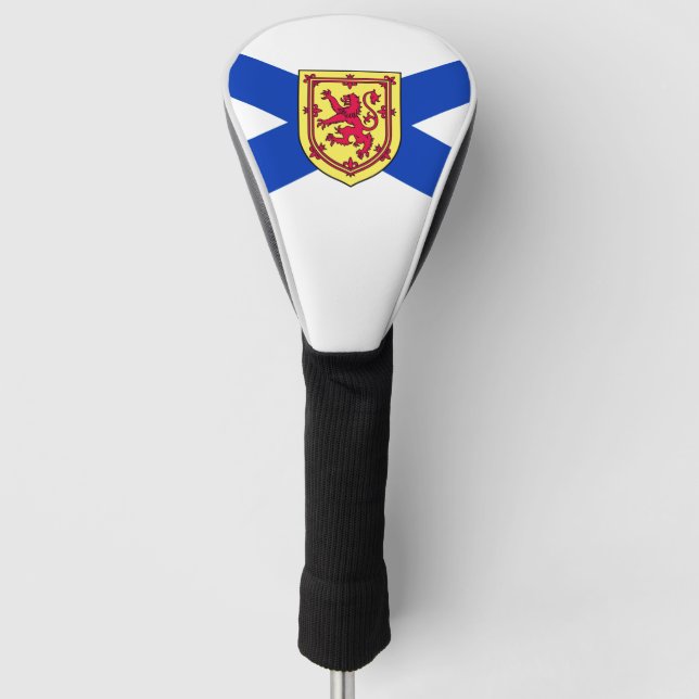 Flagge von Nova Scotia, Kanada Golf Headcover (Vorderseite)