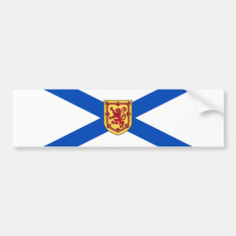 Flagge von Nova Scotia (kanadische Provinz) Autoaufkleber