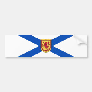 Flagge von Nova Scotia (kanadische Provinz) Autoaufkleber