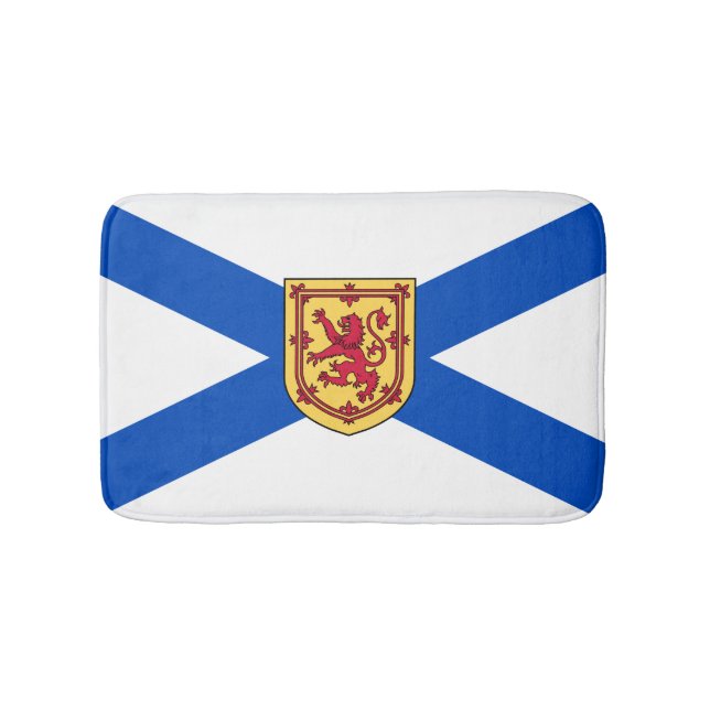 Flagge von Nova Scotia (kanadische Provinz) Badematte (Vorderseite)