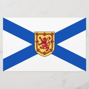 Flagge von Nova Scotia (kanadische Provinz) Briefpapier