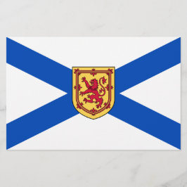 Flagge von Nova Scotia (kanadische Provinz) Briefpapier