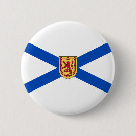Flagge von Nova Scotia (kanadische Provinz) Button