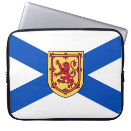 Flagge von Nova Scotia (kanadische Provinz) Laptopschutzhülle