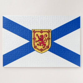 Flagge von Nova Scotia (kanadische Provinz) Puzzle