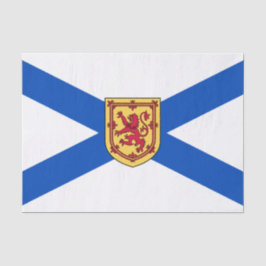Flagge von Nova Scotia (kanadische Provinz) Seidenpapier
